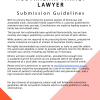 Australian Family Lawyer Submission Guidelines